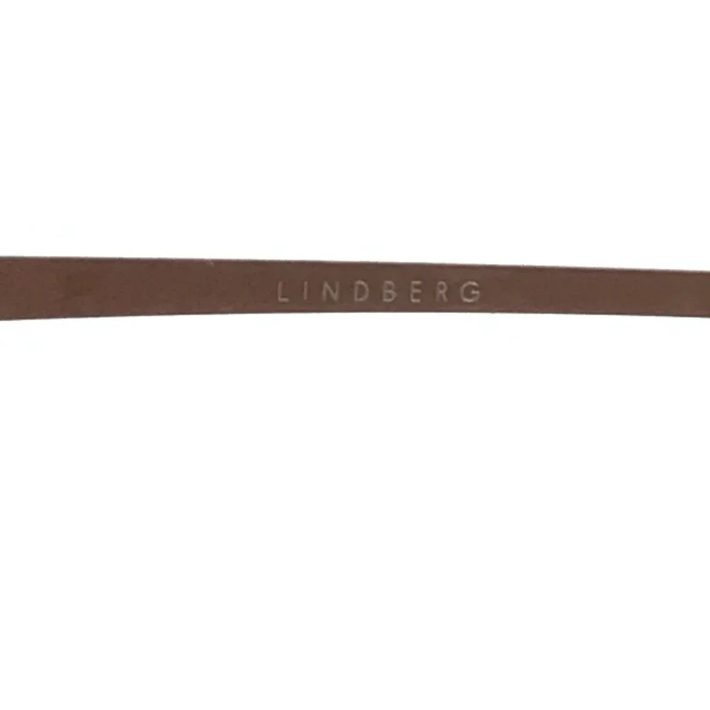 Lindberg Eyeglasses Frames 9812 U12 Matte Brown Square Full Rim 55-15-135